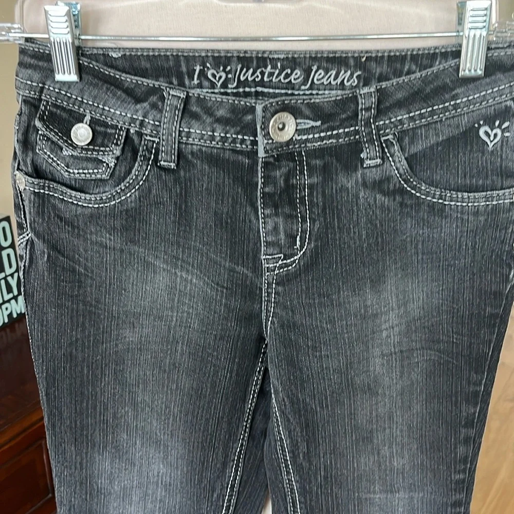 Jeans Justice Black Denim Simply Low